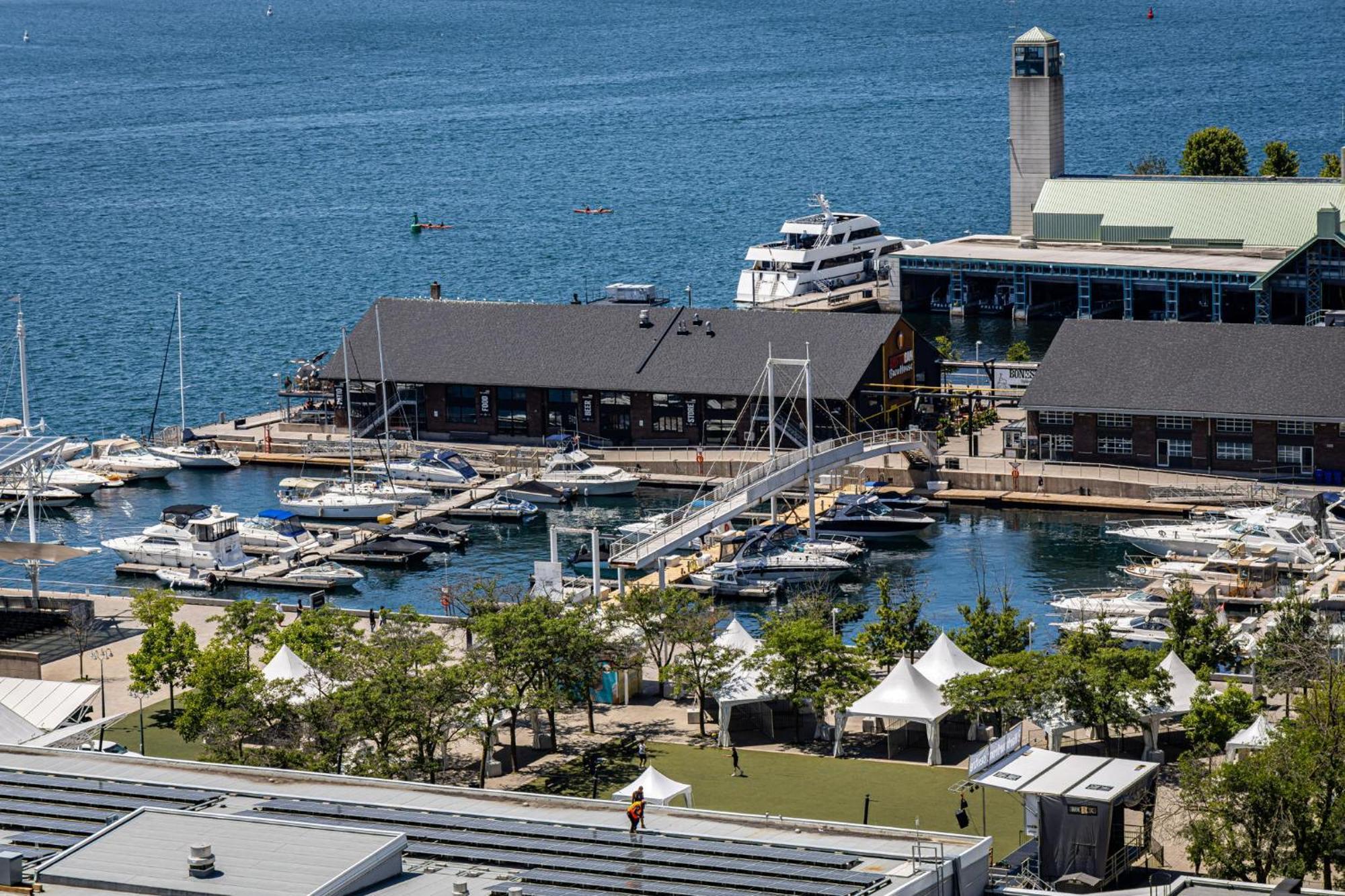 Waterfront Queens Quay West Toronto